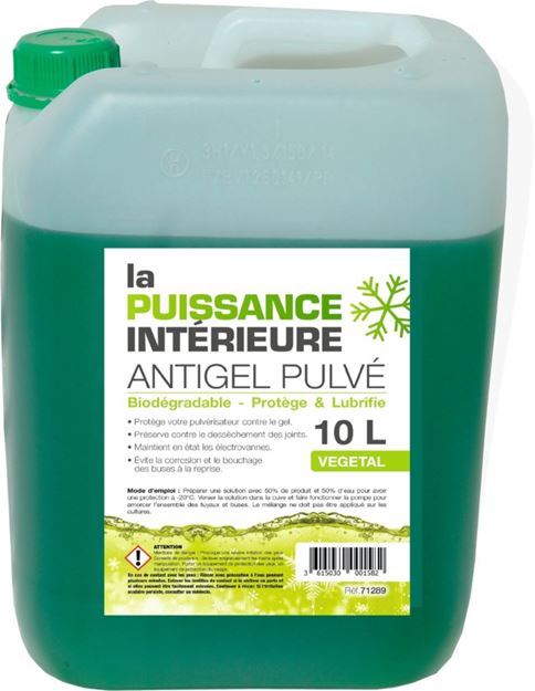 Antigel pour pulverisateur