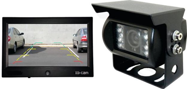 Camera de recul ahd avec moniteur 9'' couleur Id Cam