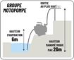 Image sur Motopompe essence 4 temps 60 m³/h