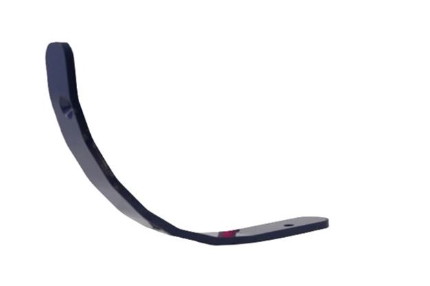 Image sur PATIN HARDOX BOULONNE DROIT